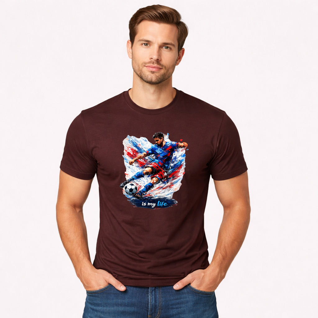 Soccer Player Short Sleeve T-Shirt