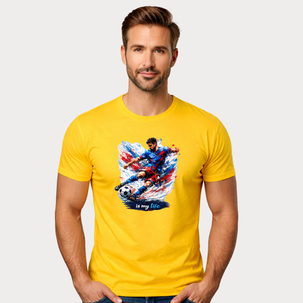 Soccer Player Short Sleeve T-Shirt