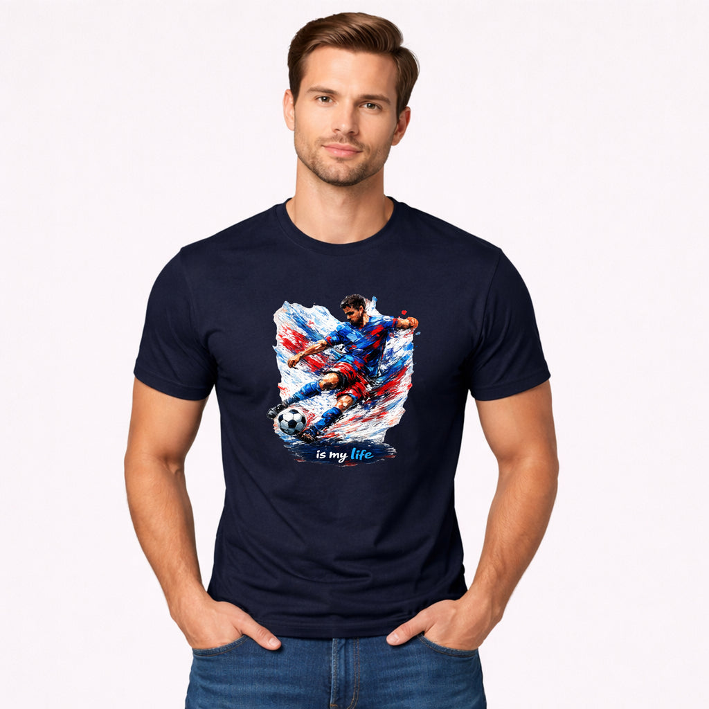 Soccer Player Short Sleeve T-Shirt