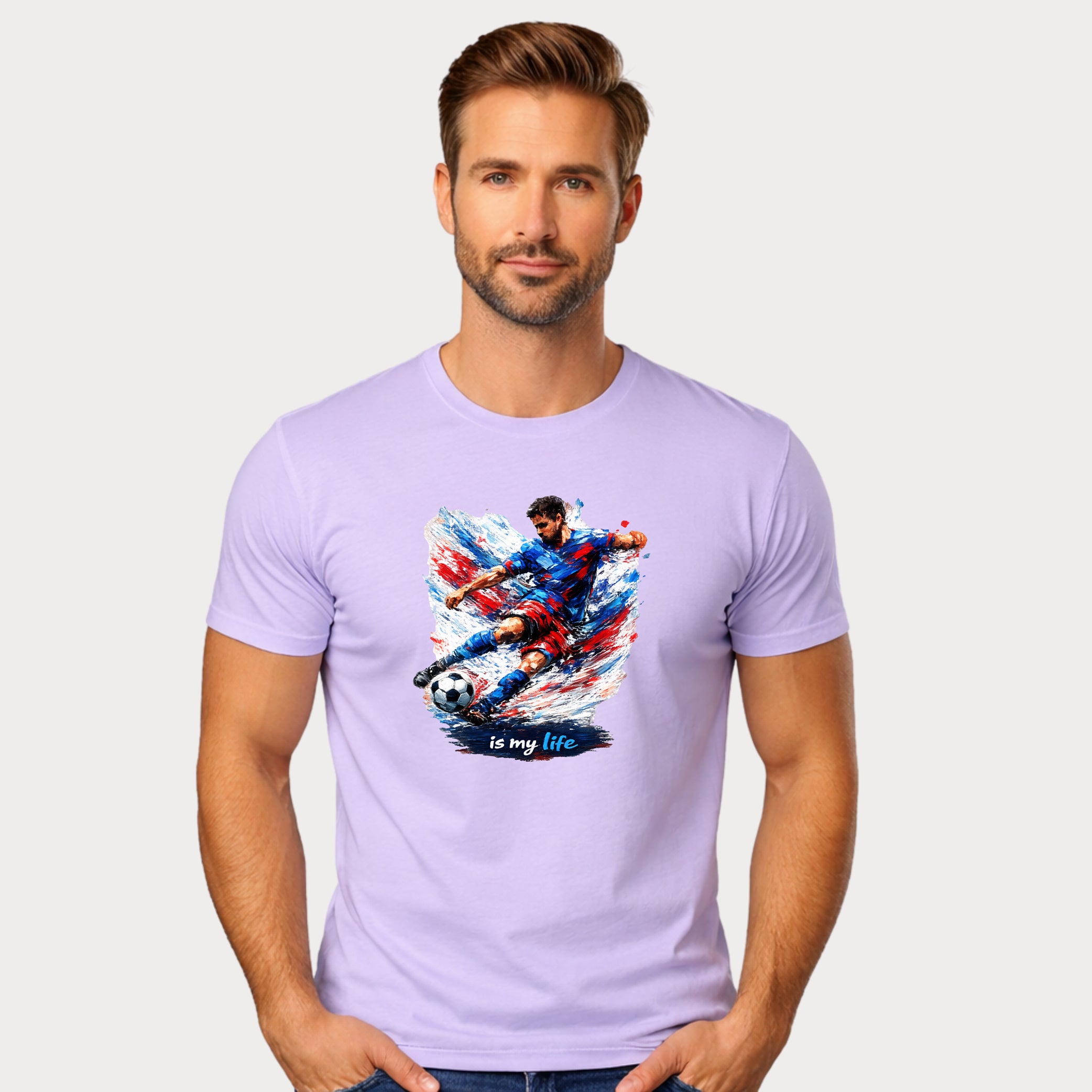 Soccer Player Short Sleeve T-Shirt