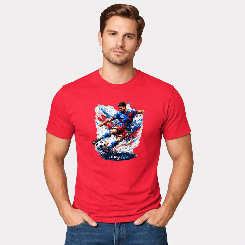 Soccer Player Short Sleeve T-Shirt