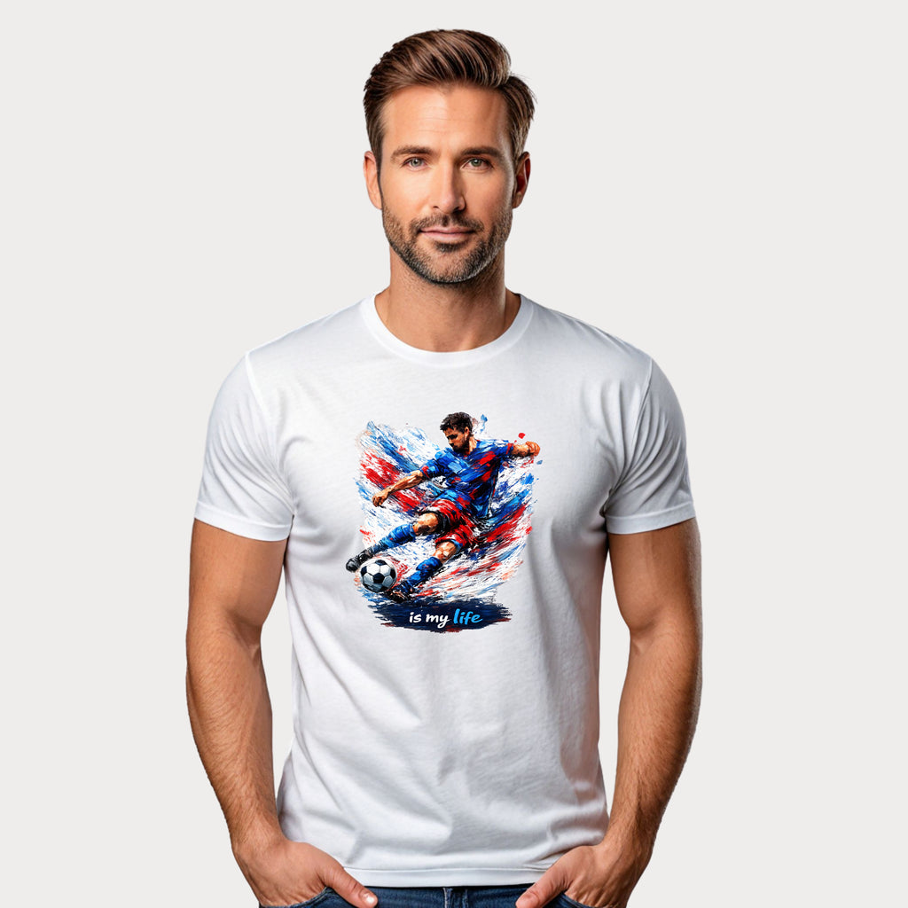 Soccer Player Short Sleeve T-Shirt